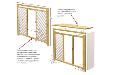 Piirustus patterinsuoja Piirustus patterinsuoja